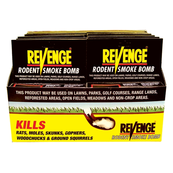 Bonide, REVENGE RODENT SMOKE BOMB 4 PACK