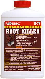 Roebic, ROEBIC Laboratories K-77 ROOT KILLER