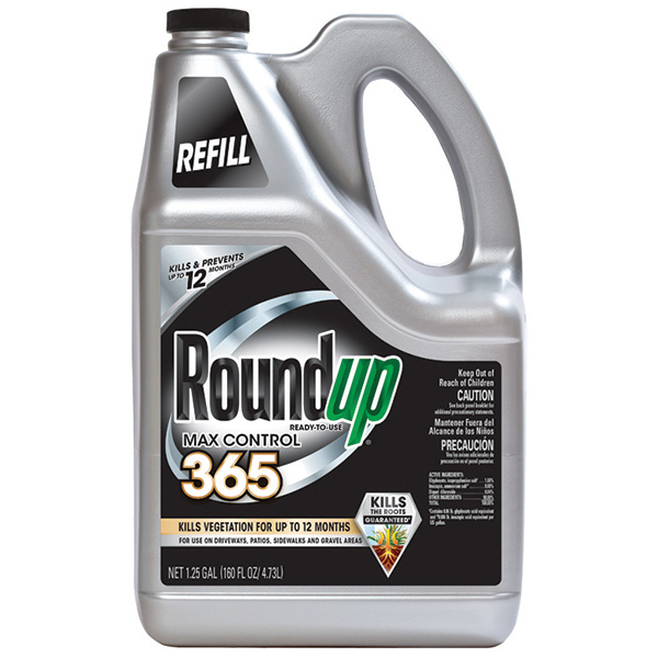 Roundup, ROUNDUP 365 MAX CONTROL VEGETATION KILLER READY-TO-USE REFILL 1.25 GAL