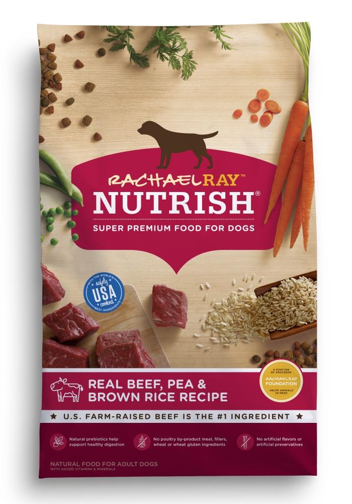 Rachael Ray Nutrish, Rachael Ray Nutrish Natural Beef, Pea, & Brown Rice Recipe Dry Dog Food