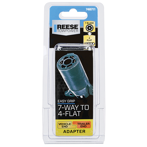 Reese TowPower, Reese Towpower 7-Way Round to 4-Way Flat Adapter