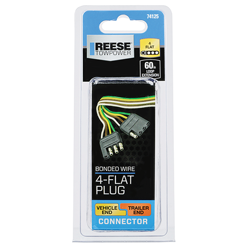Reese TowPower, Reese Towpower® Wiring Connector 4-Way Flat Extension Length Wire