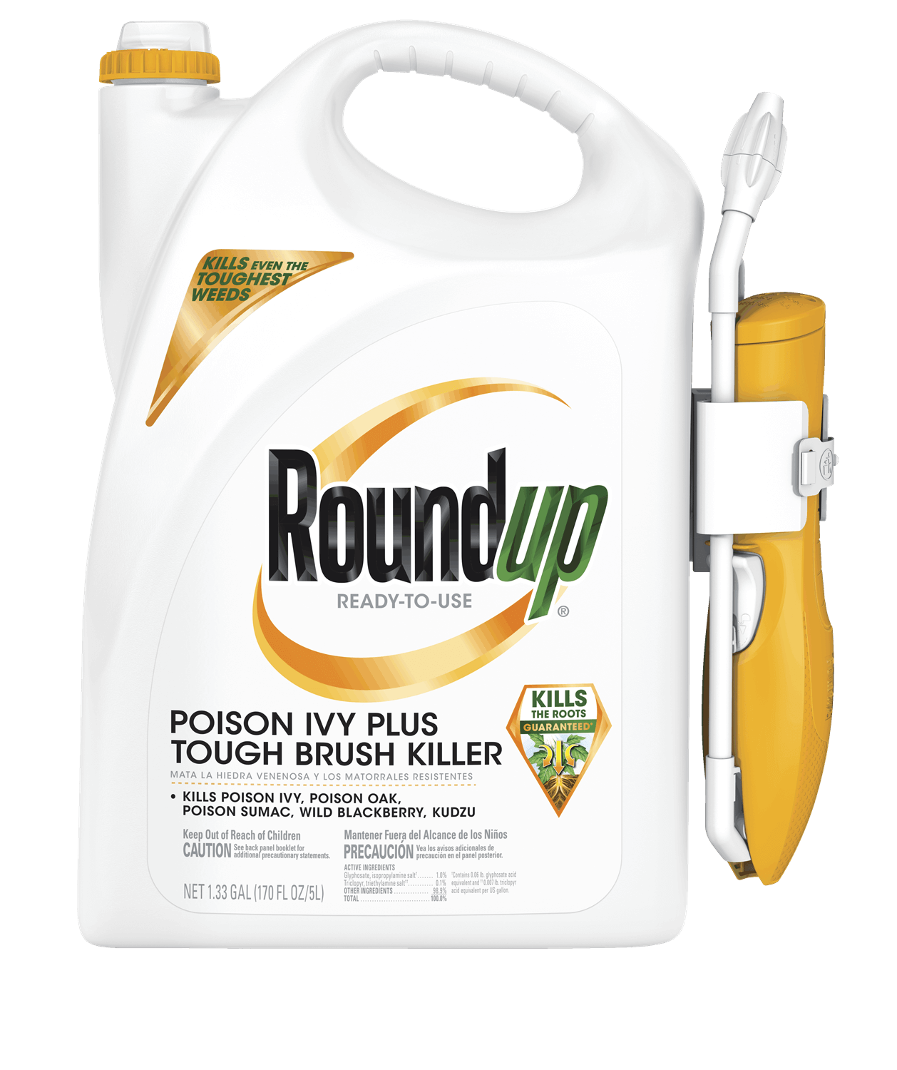 Roundup, Roundup® Ready-To-Use Poison Ivy Plus Tough Brush Killer with Comfort Wand®