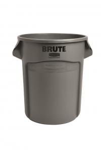 RUBBERMAID, Rubbermaid Commercial Brute Feed-Seed Trash Can with Lid, 20 Gallon