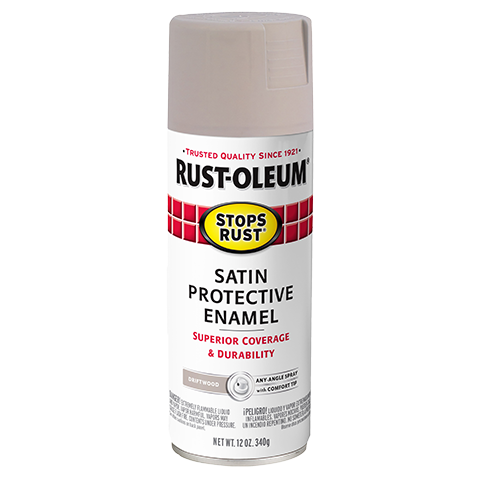 Rust-Oleum, Rust-Oleum L SPRAY PAINT STOPS RUST® SPRAY PAINT AND RUST PREVENTION Protective Enamel Spray Paint