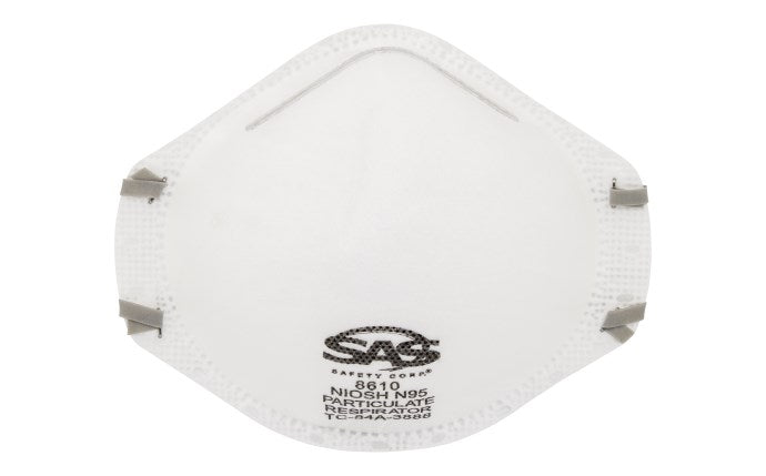 SAS Safety, SAS Safety N95 Particulate Respirator - 2 /pk