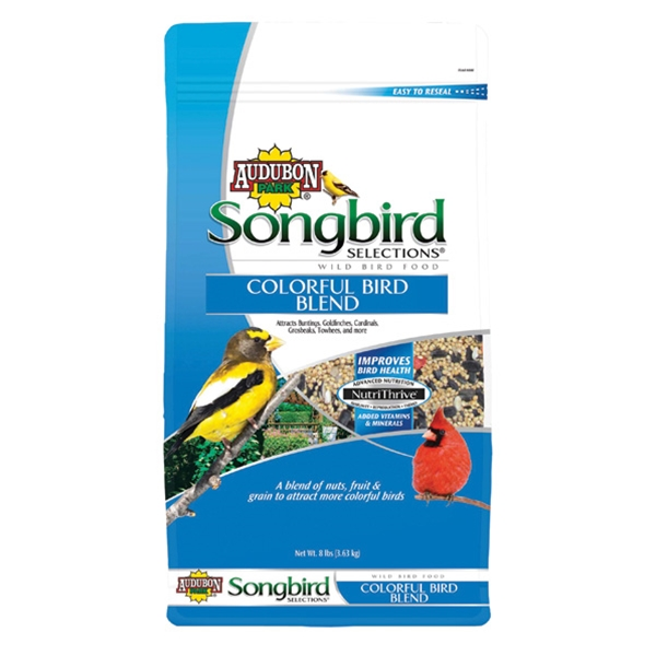 Audubon Park, SONGBIRD SELECTIONS COLORFUL BIRD BLEND WILD BIRD FOOD