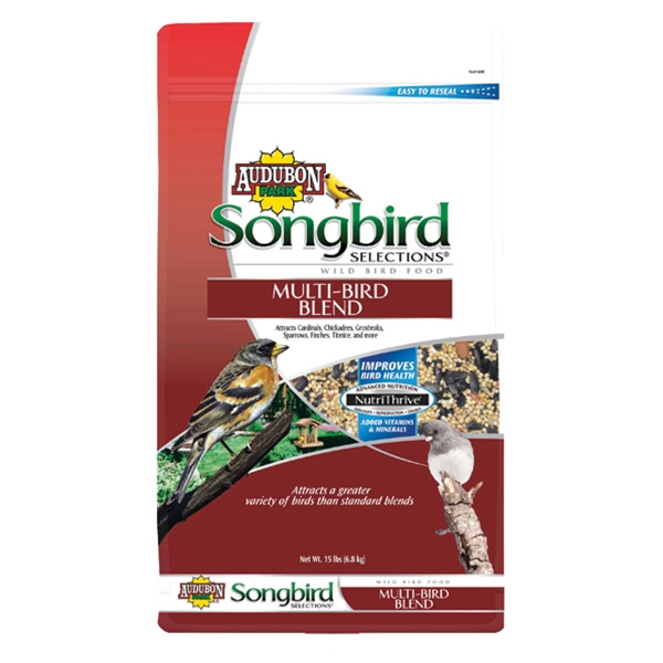 Audubon Park, SONGBIRD SELECTIONS MULTI-BIRD BLEND WILD BIRD FOOD
