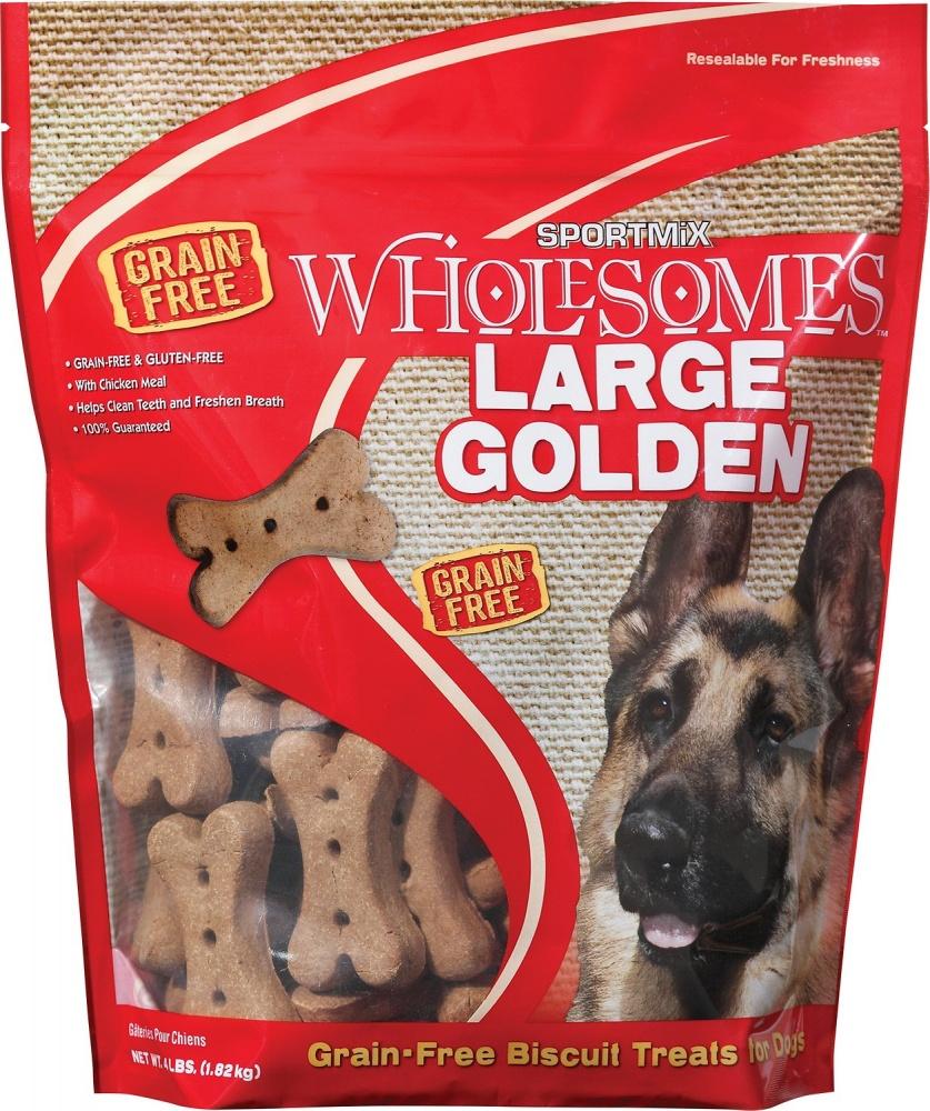 SPORTMiX, SPORTMiX Wholesomes Large Golden Biscuits Grain Free Dog Treats
