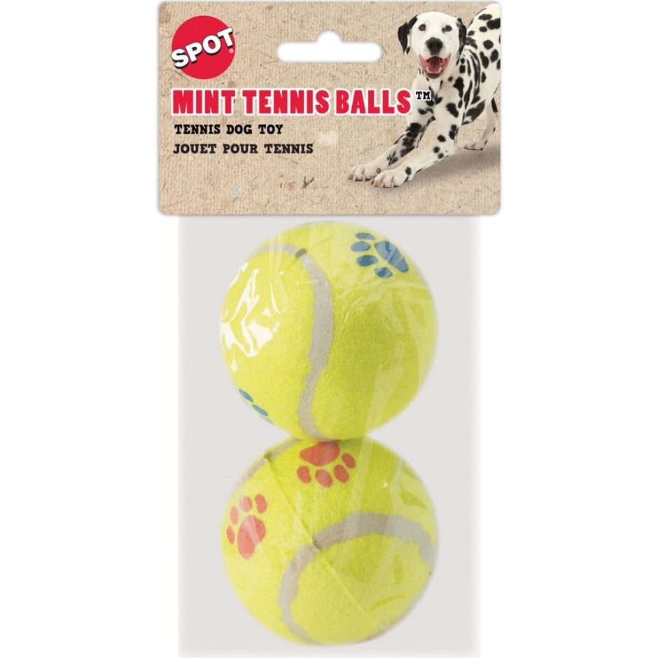 Spot, SPOT PAW PRINT TENNIS BALLS