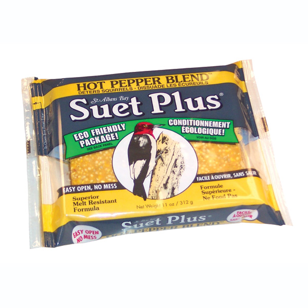 Suet Plus, SUET PLUS HOT PEPPER BLEND SUET CAKE