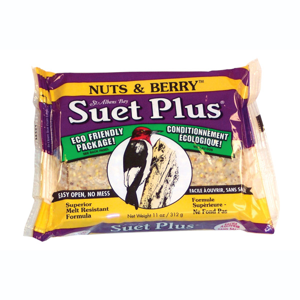 Suet Plus, SUET PLUS NUTS & BERRY BLEND SUET CAKE