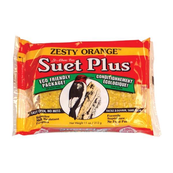 Suet Plus, SUET PLUS ZESTY ORANGE SUET CAKE