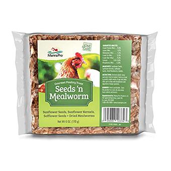 Manna Pro, Seeds 'N Mealworm Gourmet Poultry Treat