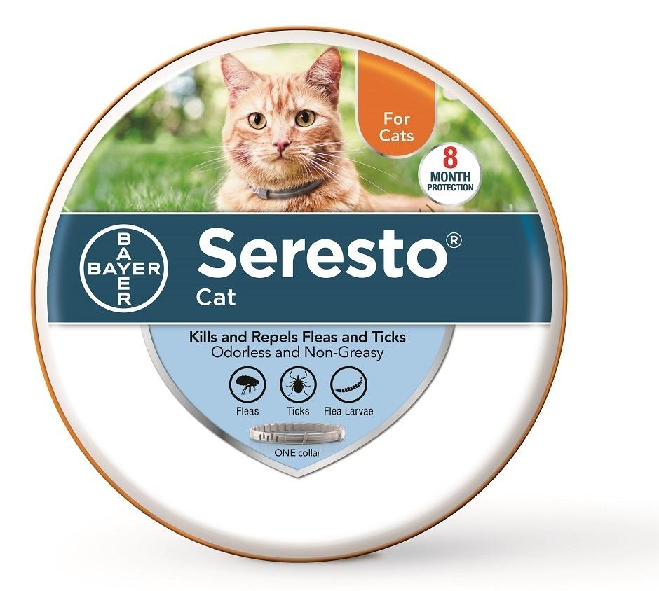 Bayer, Seresto Flea and Tick Collar for Cats