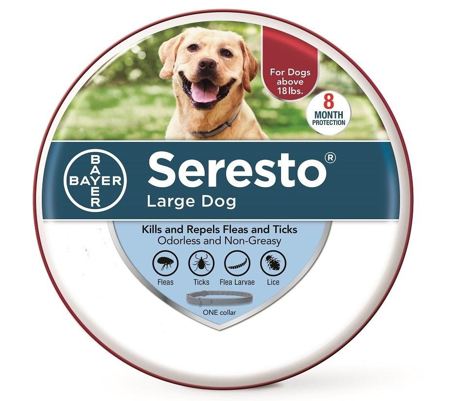 Bayer, Seresto Flea and Tick Collar for Dogs