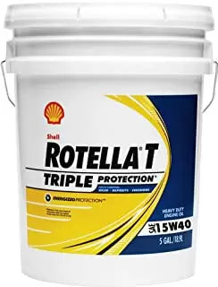 Shell Rotella®, Shell Rotella® T4 Triple Protection 15W-40 5 Gallon