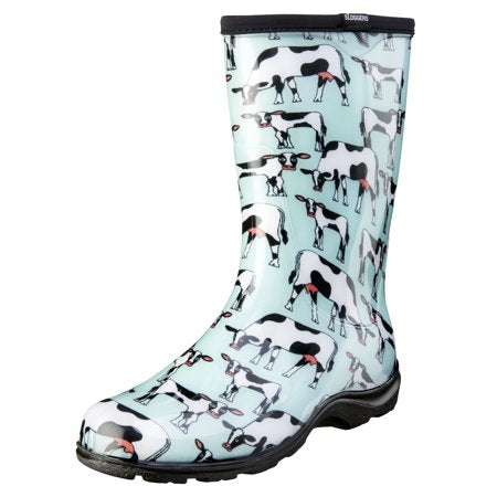 Sloggers, Sloggers Women's Rain & Garden Boot Mint Green Cowabella Design