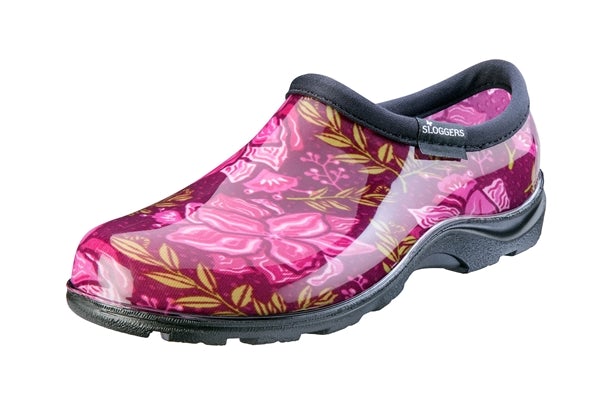 Sloggers, Sloggers Women’s Waterproof Comfort Shoes Spring Rose Design