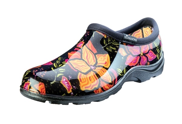 Sloggers, Sloggers Women’s Waterproof Comfort Shoes Spring Suprise Black Design