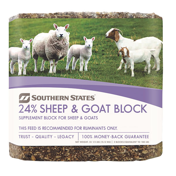 Southern States, Southern States® 24% Sheep & Goat Block 33 1/3 Lb