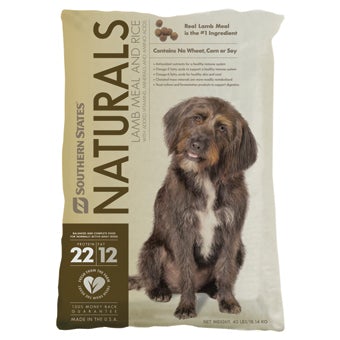 Southern States, Southern States® Naturals Lamb Meal & Rice Dog Food 40 Lb