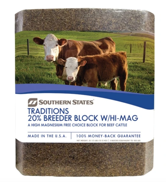 Southern States, Southern States® Traditions 20% Breeder Block W/Hi-Mag