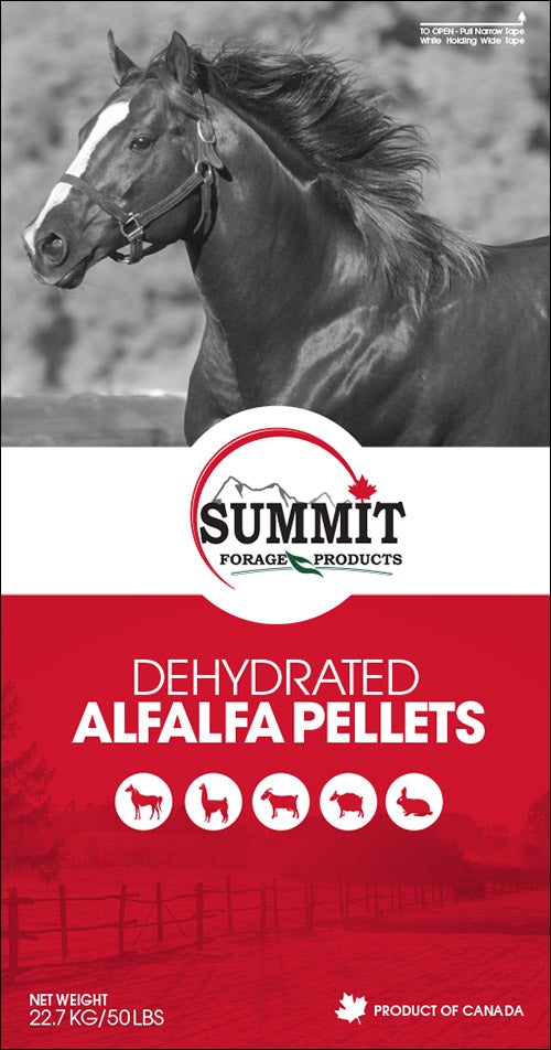 Summit Forage Products, Summit Forage Products Dehydrated Alfalfa Pellets