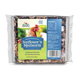 Manna Pro, Sunflower'N Mealworm Gourmet Poultry Treat