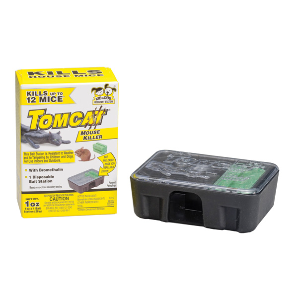 Tomcat, TOMCAT DISPOSABLE BAIT STATION WITH BAIT 1 PACK