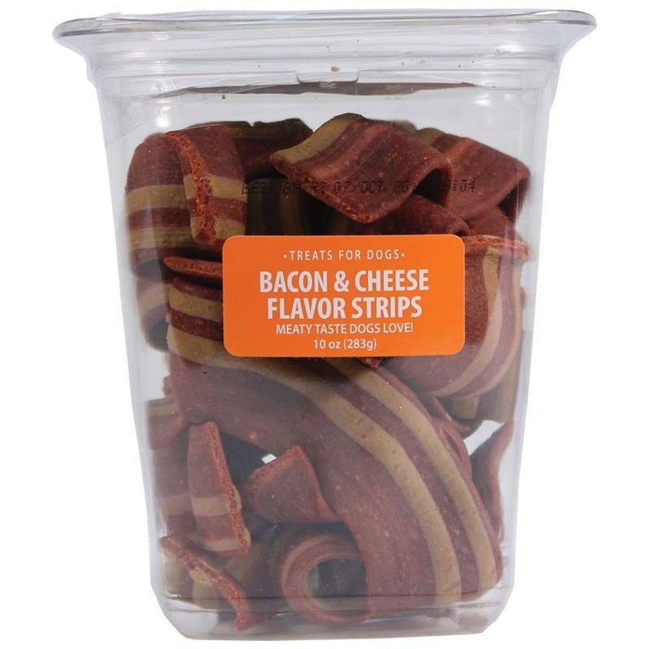 Triumph, TRIUMPH BACON & CHEESE FLAVOR STRIPS DOG TREATS