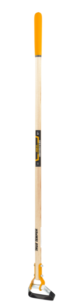 TRUE TEMPER, TRUE TEMPER ACTION HOE WITH CUSHION END GRIP ON HARDWOOD HANDLE