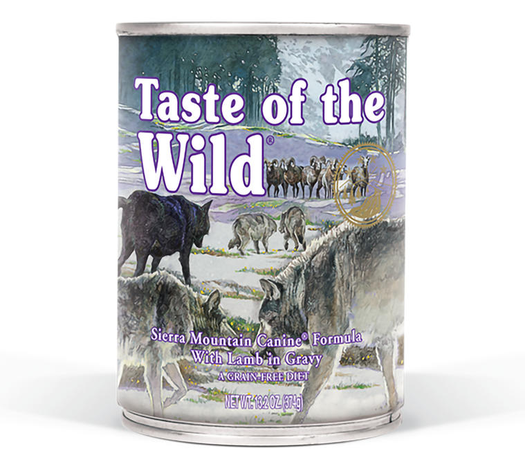 Taste Of The Wild, Taste Of The Wild Sierra Mountain Canine Canned Dog Food