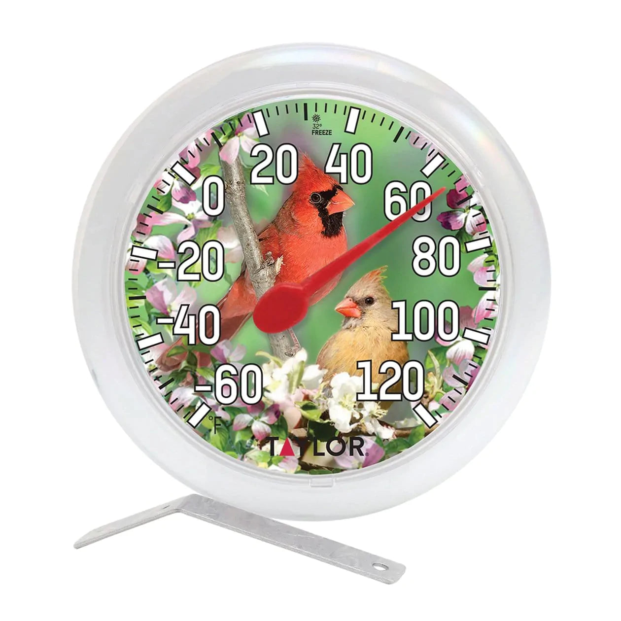 Taylor, Taylor 6" Indoor/Outdoor Round Dial Cardinal Thermometer