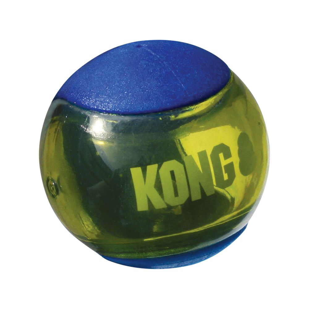 KONG, The KONG Company Squeezz® Action Ball Blue