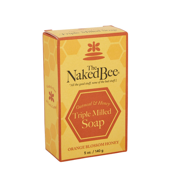 The Naked Bee, The Naked Bee 5 oz. Orange Blossom Honey Triple Milled Bar Soap