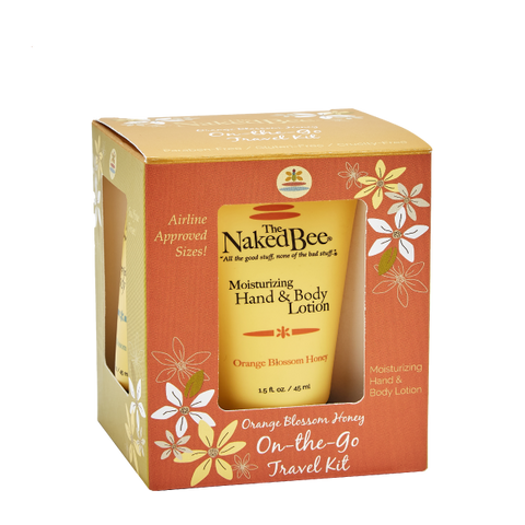 The Naked Bee, The Naked Bee Orange Blossom Honey On-The-Go Travel Kit