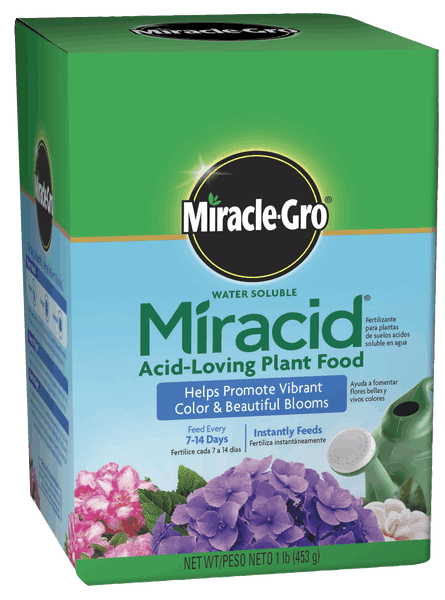The Scotts Company, The Scotts Company Miracle-Gro® Water Soluble Miracid® Acid-Loving Plant Food
