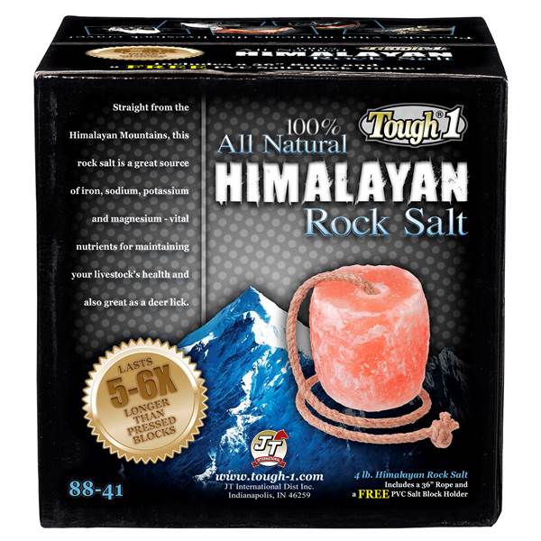 Tough 1, Tough 1 4lb Himalayan Rock Salt