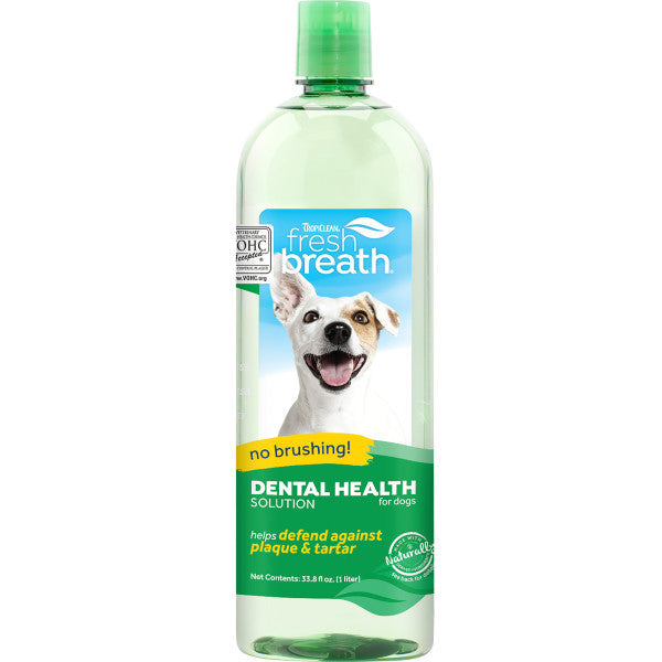 Tropiclean, TropiClean Fresh Breath Dental Health Solution for Dogs