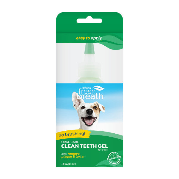 Tropiclean, TropiClean Fresh Breath No Brushing Clean Teeth Dental & Oral Care Gel for Dogs