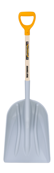 TRUE TEMPER, True Temper POLY SCOOP WITH D-GRIP ON HARDWOOD HANDLE