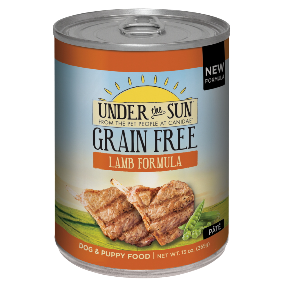 Under the Sun, Under the Sun Grain Free Adult Formula with Farm Raised Lamb Canned Dog Food