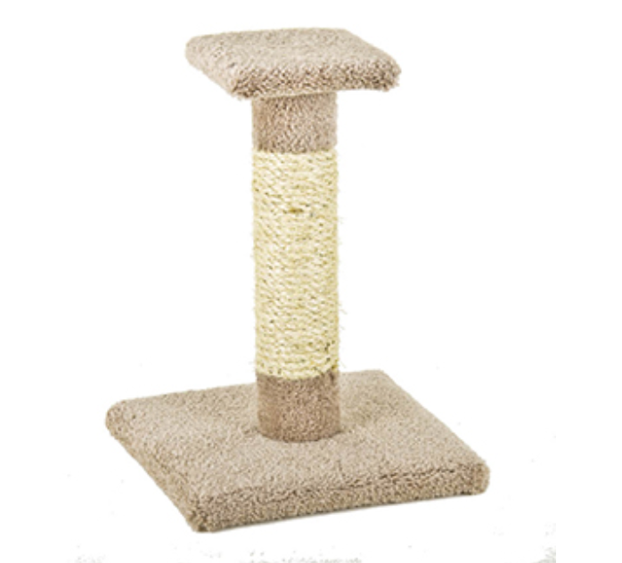 WARE, Ware Pet Products Kitty Cactus w/ Nat. Rope 18"