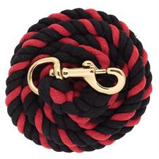 Weaver, Weaver Leather Color Cotton Lead Rope with Brass Plated 225 Snap