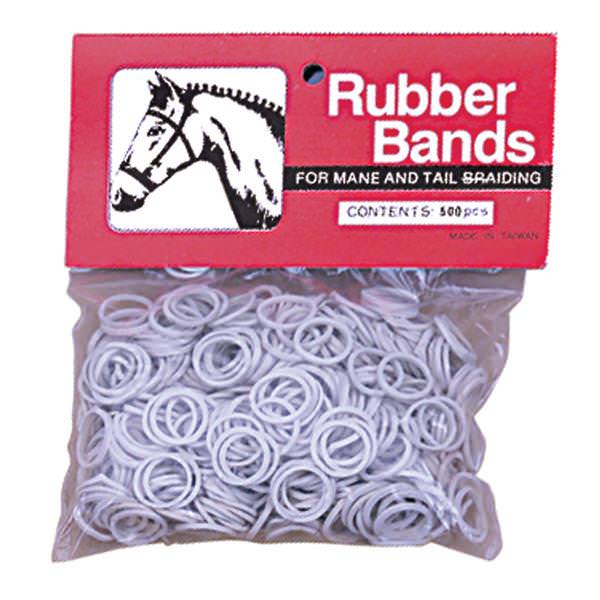 Weaver, Weaver Leather Rubber Bands White