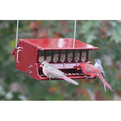 Woodlink, Woodlink Reflective Red Squirrel-Resistant Bird Feeder