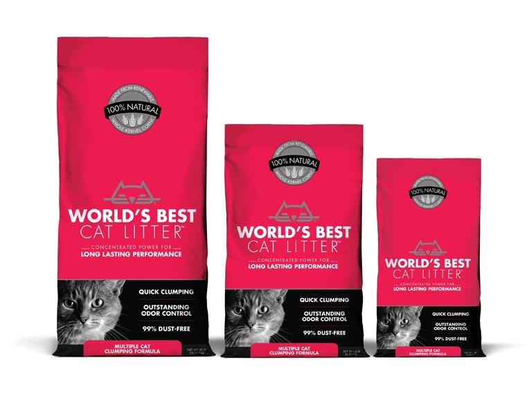 World’s Best Cat Litter™, World's Best Multiple Cat Clumping Formula Cat Litter