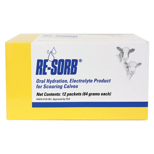 ZOETIS, Zoetis® RE-SORB® Oral Hydration Electrolyte for Scouring Calves