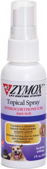 Zymox, Zymox Hydrocortisone Topical Spray